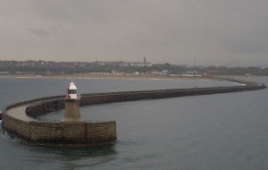 River Tyne breakwater