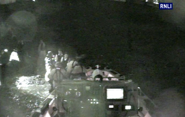 RNLI rescue on the Thames