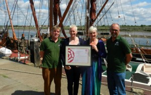 Topsail charter award