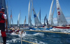 Clipper Race fleet debut in Round the Island Race