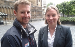 Peter Thornton and Tracy Crouch