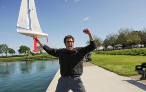 Pierre-Antoine Tesson from France won the Solent University Model Yacht Race
