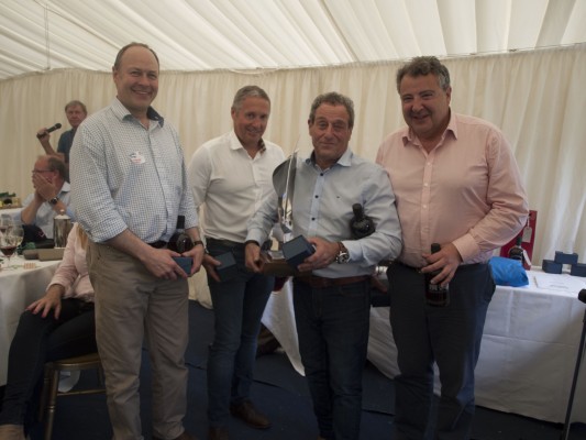 The winning team: Sunseeker London