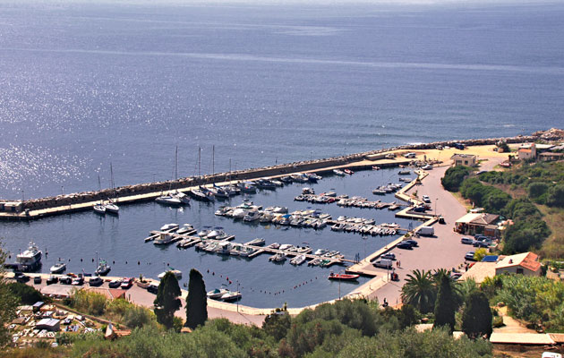 Marina in Corsica