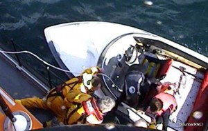 Teenagers rescued at sea