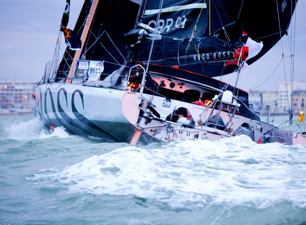 Alex Thompson unveils new Hugo Boss boat for Vendée Globe