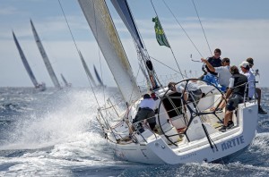 Lee Satariano's J/122 Artie, winners of the 2014 Rolex Middle Sea Race