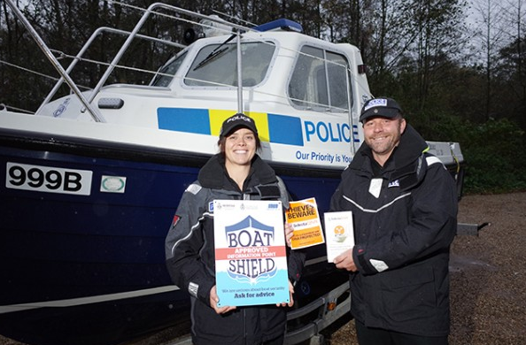 Norfolk Broads Police Marine Theft initiative