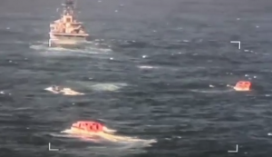 British Forces come to the aid of a cruise ship after a fire onboard near the Falkland Islands