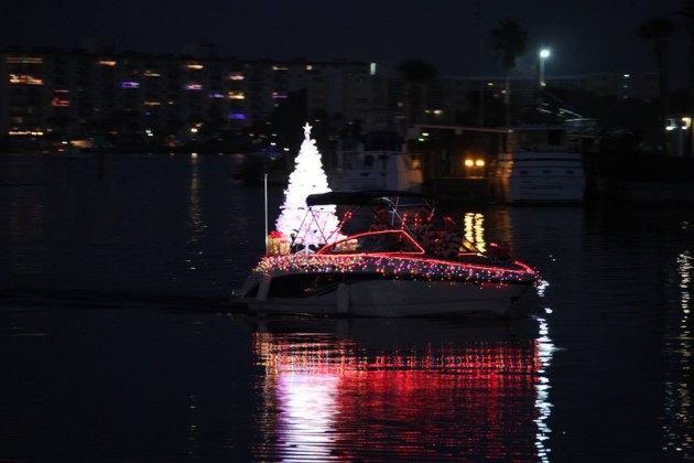 boats at christmas