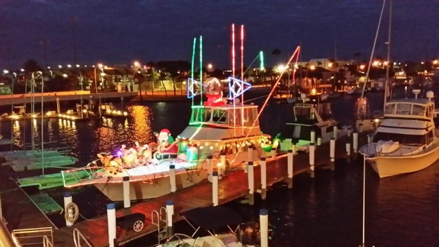 Boats at Christmas