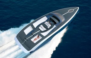 Bugatti speedboat - decks