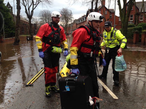 RNLI rescue in Cumbria
