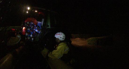RNLI rescue in Cumbria