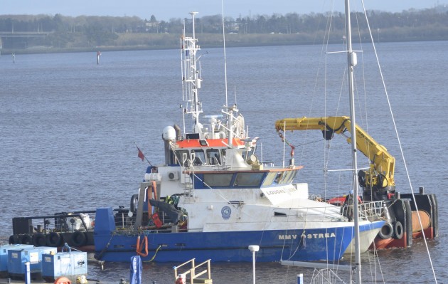 MMV Ostrea salvage operation