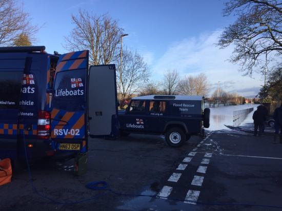 RNLI rescue in Cumbria