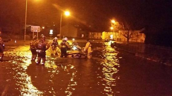 RNLI rescue in Cumbria