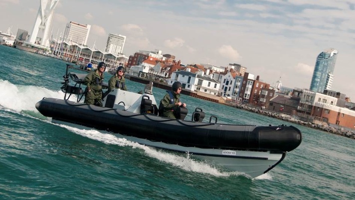 Royal Navy's new RIB boat