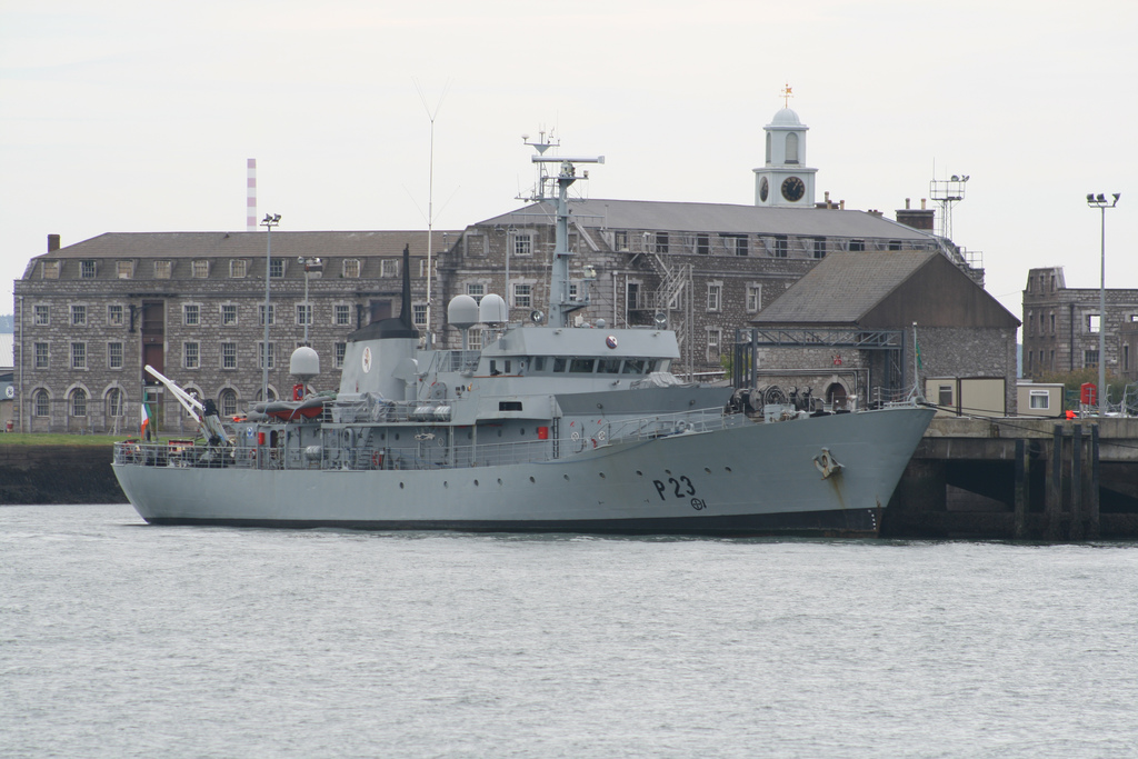 Irish Navy ship drugs smuggling