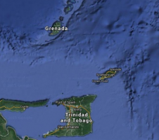 Caribbean map