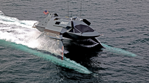 Ghost stealth military boat