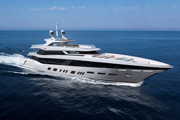 Benetti Fisker 50 at sea