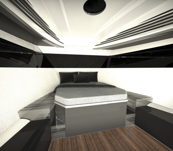 cabin on the Hyperlien Shark Line 46