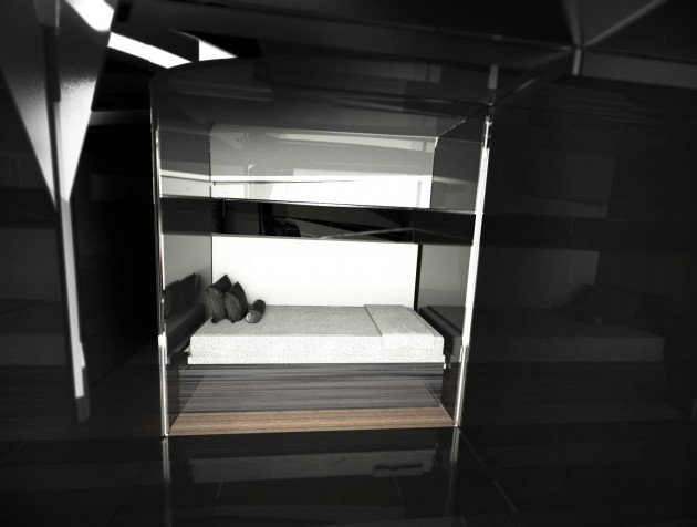 guest cabin on the Hyperlien Shark Line 46