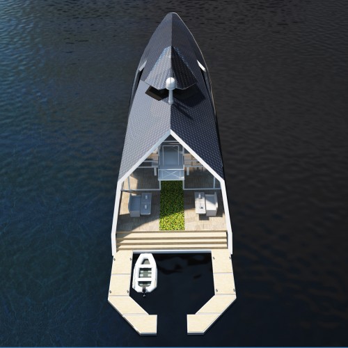 Aerial view of Your Yacht Your Home