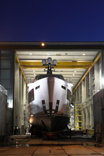 The Quinta Essentia in the shipyard