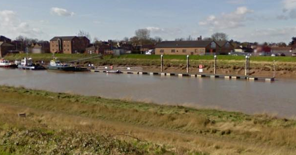 Site of new marina at Sutton Bridge, Liuncolnshire