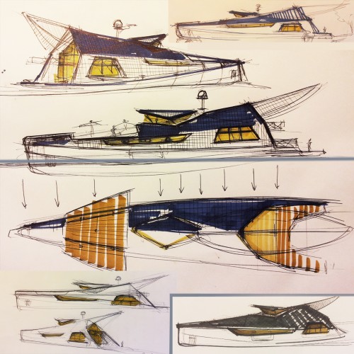 Sketches of the Your Yacht Your Home