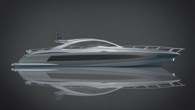 Sleek lines of the Gladiator 90