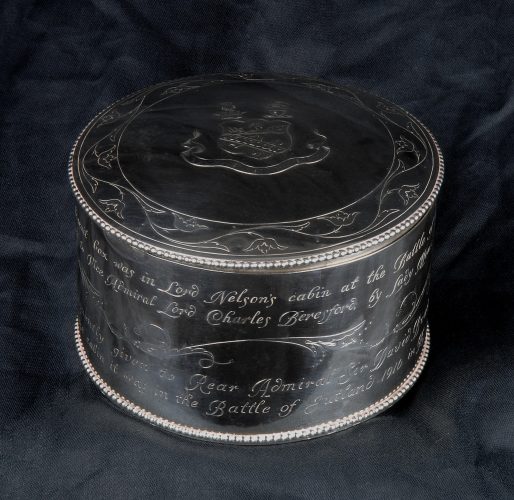 Lord Nelson's box Battle of Jutland