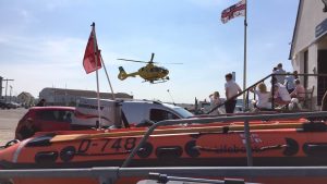 Calshot RNLI responded after a teenager was injured in jet ski collision