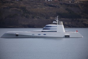 Andrey Melnichenko's Superyacht A which is on sale for $300 million