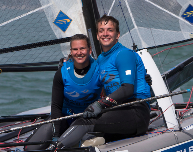 Nicola Groves and Ben Saxton