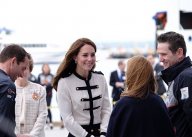 Duchess of Cambridge at HQ of 1851 Trust