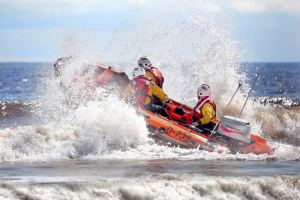 Skegness RNLI D class inshore lifeboat