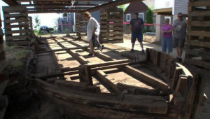 19th century boat found under New Jersey home