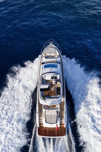 Princess S65 sportbridge yacht