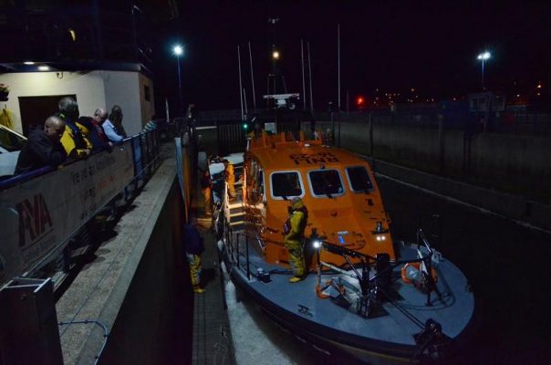 RNLI Eastbourne search for fishermen overboard in English Channel