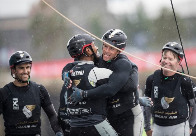 Oman Air take victory at the Extreme Sailing Series™ Act 3, Cardiff