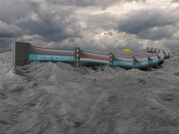 Ocean Cleanup Project Launches Historic First Prototype at Sea to rid plastic from the oceans