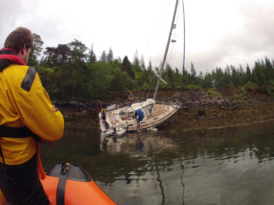 May Dream aground in Plockton320
