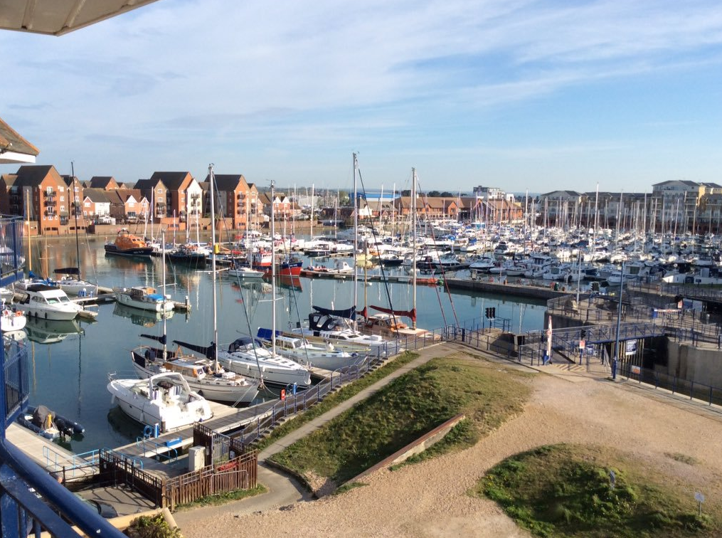 Sovereign Harbour, Eastbourne where £280k worth of cannabis was discovered on a yacht