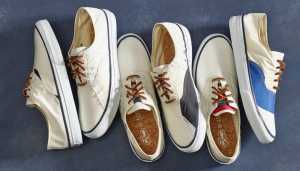 Sperry and Barneys sailcloth CVO sneakers