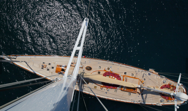 Ketch sailing yacht, Alejandra