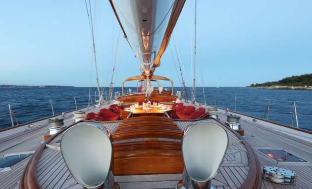 Ketch sailing yacht, Alejandra