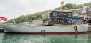 Blue Mermaid Thames Sailing Barge Sea-Change Sailing Trust launch